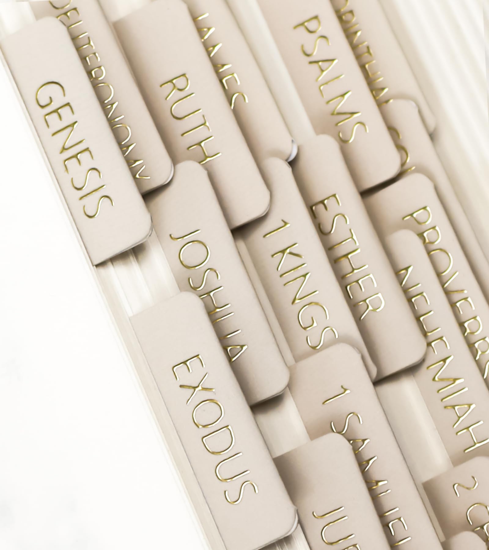 Laminated Bible Tabs for Women and Men,Bible Study Tabs,Bible Study Journaling Supplies,Bible Book Index Tabs