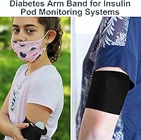 Vista 3 de 4 piezas de funda para sensor de diabetes, lavable, reutilizable, para suministros para diabéticos, para suministros para diabéticos, deportes