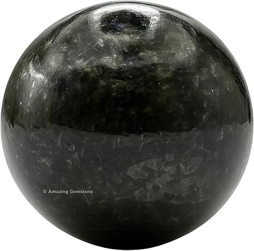 Vista 430 de Amazing Gemstone Black Tourmaline Crystal Ball with Stand - 2" Inches Crystal Sphere Meditation Balls for Witchcraft and Decorative Balls
