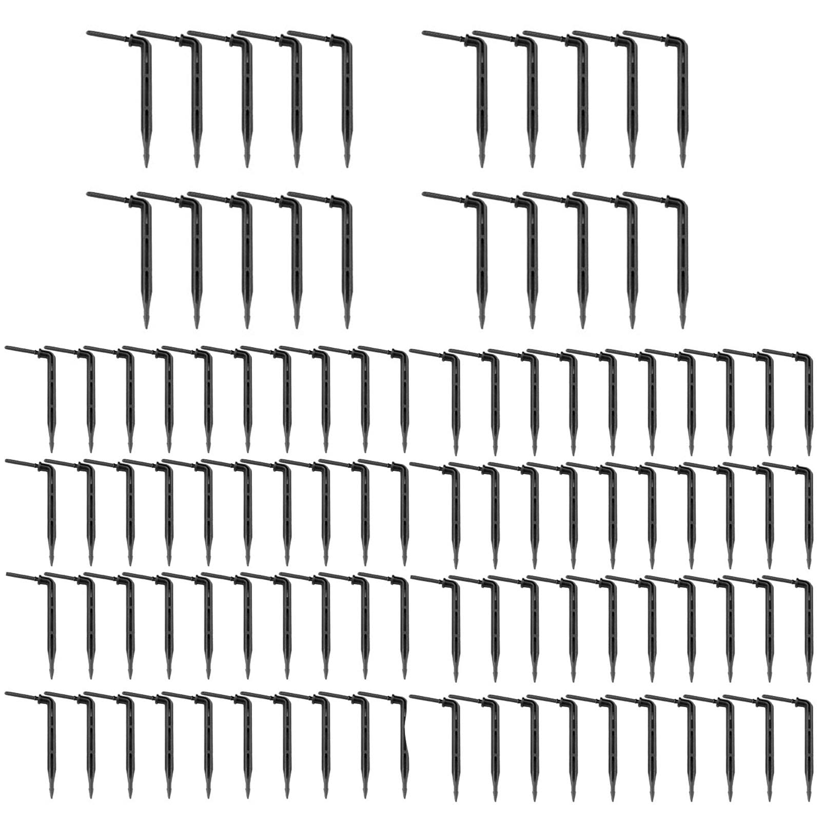 Sistema di irrigazione for irrigatore for prato da giardino Gocciolatore a freccia dritta 3/5 mm Interfaccia tubo flessibile Acqua da giardino Microirrigazione Ugello a goccia for irrigatore for serra