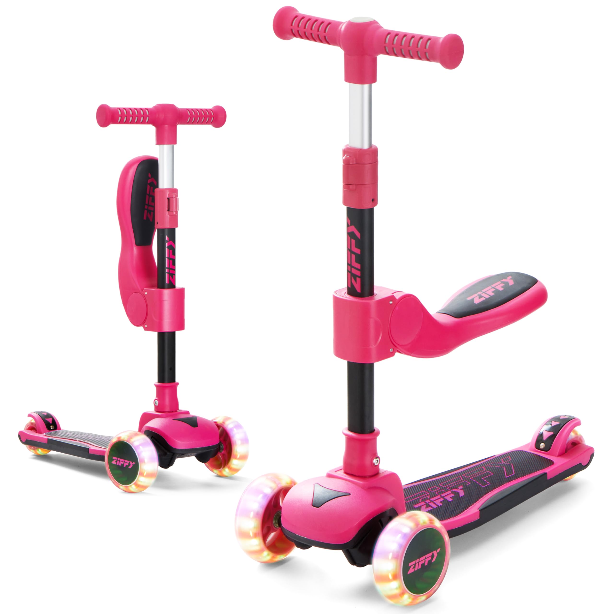 Amazon.com: JOVA ZIFFY 2-in-1 Kids Scooter with Seat, 3 Wheel