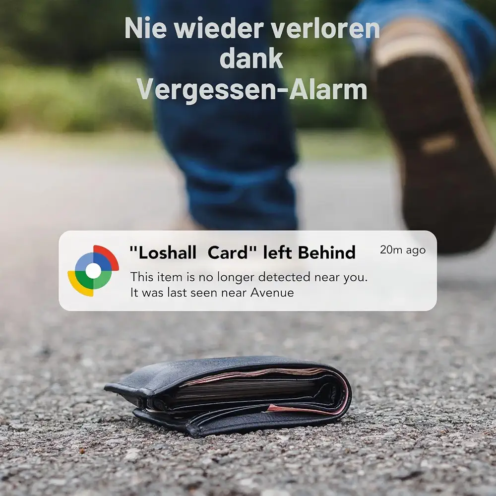 Tracker-Karte für die Geldbörse, 2 Stück, nur Android, Foto 6