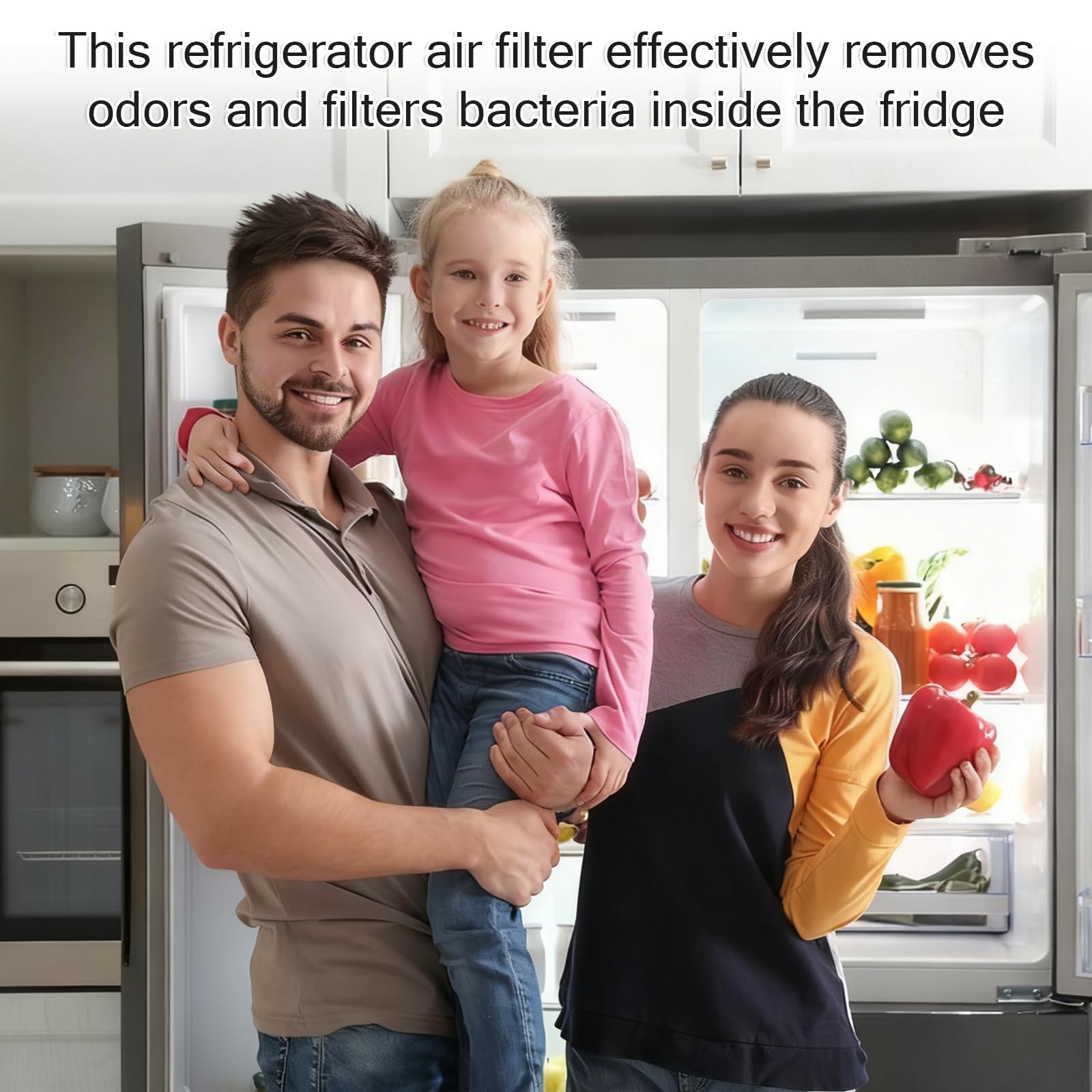 3 Filtro de Carbón Activo para Frigorífico L-iebherr 9096989 9882460 988246000 Fresh Air para L-iebherr Frigoríficos