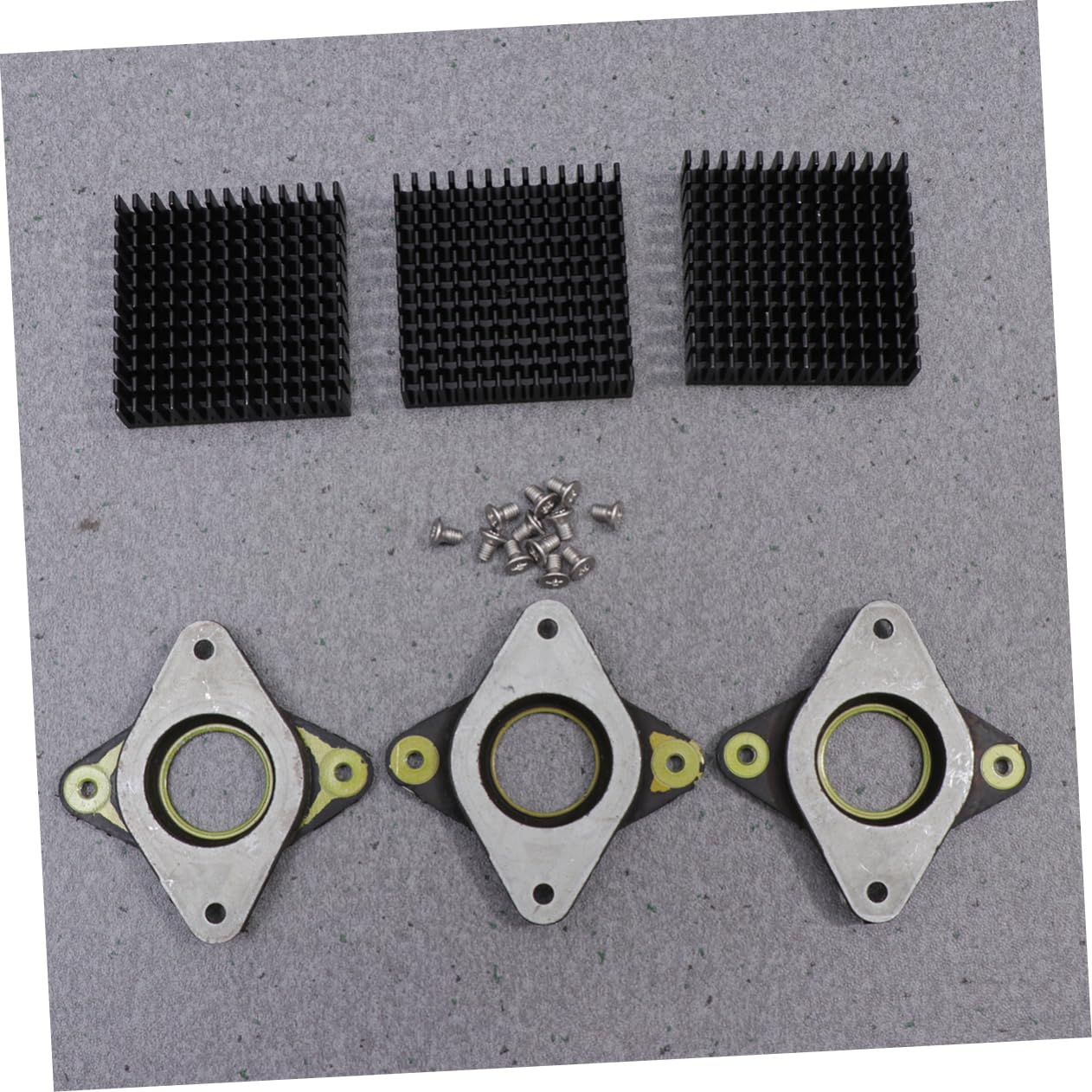 Cabilock 42 Motor Vibration Dampers Heat Sink Set Quiet Operation for 3D Printers Easy Installation