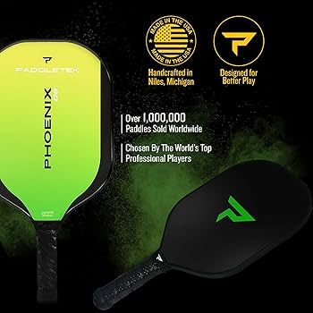ピックルボールパドル Paddletek Phoenix G6 Paddle PADDLETEK Phoenix G6 Yellow Horizon | ピックルボー