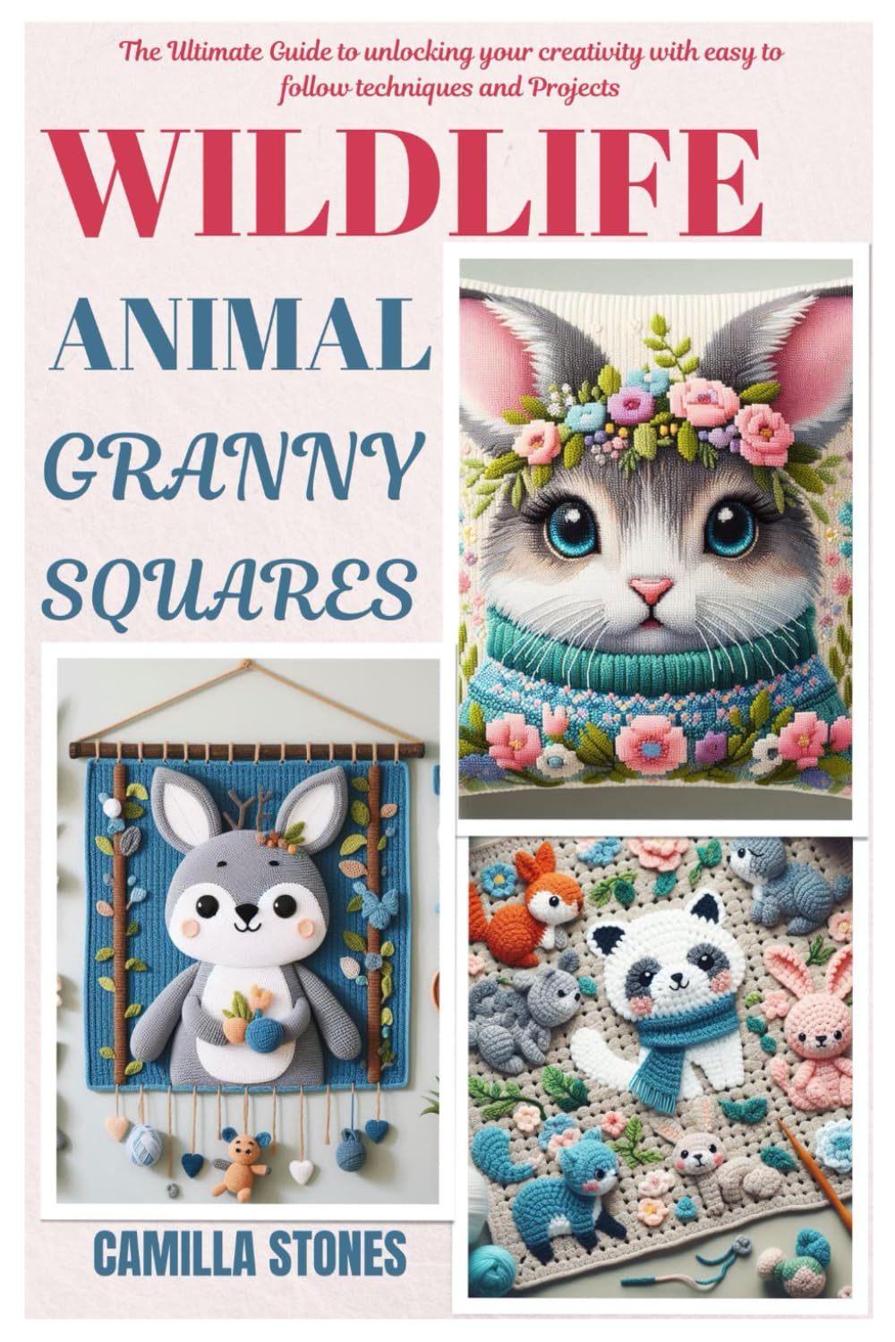 WILDLIFE ANIMAL GRANNY SQUARES: The Ultimate Guide to unlocking your creativity with easy to follow techniques and Projects