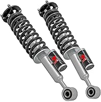 Rough Country M1R Front Reservoir Leveling Struts for 2025-2026 Toyota 4Runner - Adjustable 1.5" Height, Monotube, Fade-Free Handling