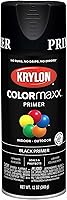 Vista 48 de Krylon K05562007 COLORmaxx Acabado transparente acrílico para uso en interiores y exteriores, color cristal satinado, 11 onzas (paquete de 1)