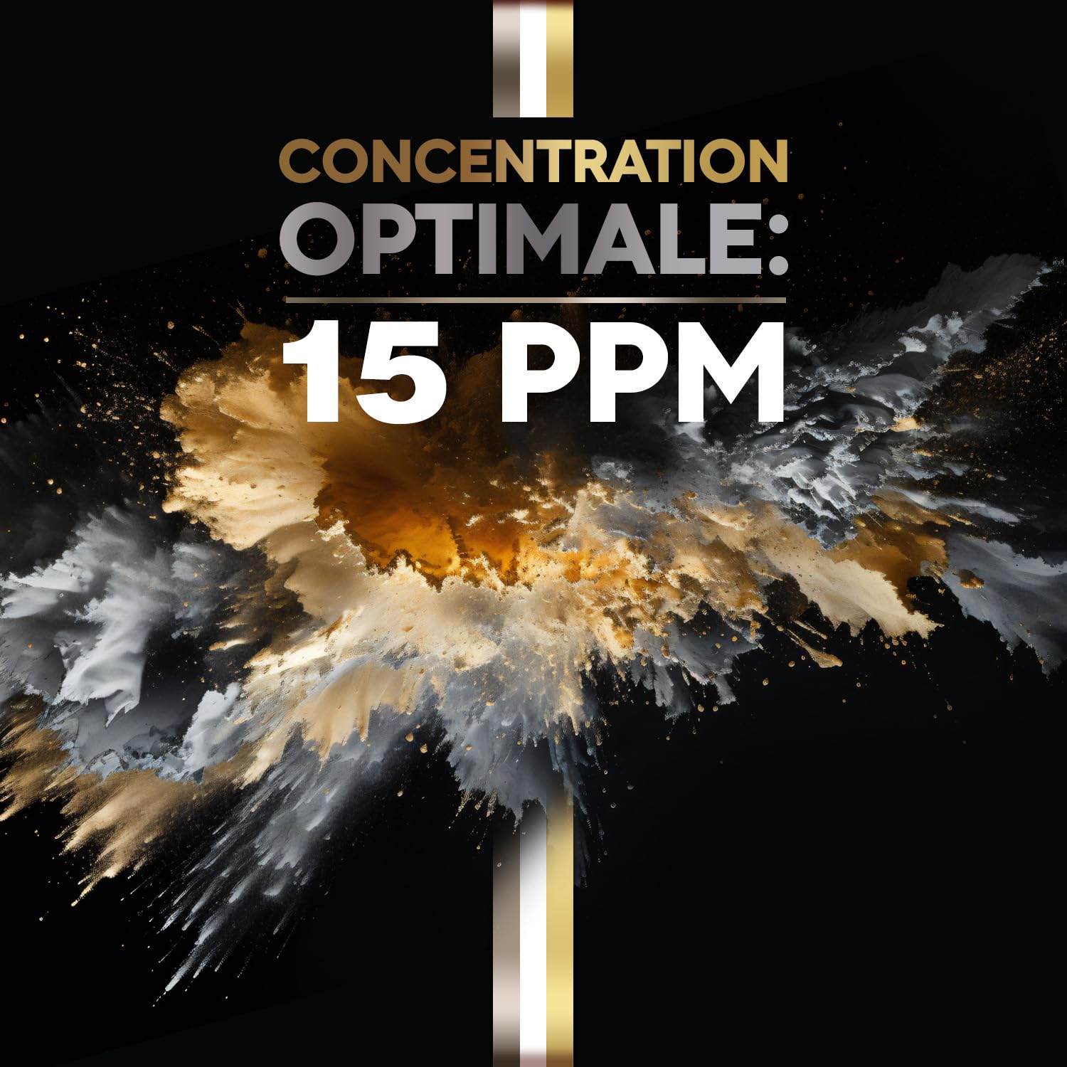 Argent Colloïdal 15ppm ● 1000 ml ● Fabriqué en France ● Argent pur à 99,99% ● Ions d'argent actifs ● Pour toute la famille ● Laboratoire certifié GMP ● Solution 100% Naturelle ● SILVERPLUS