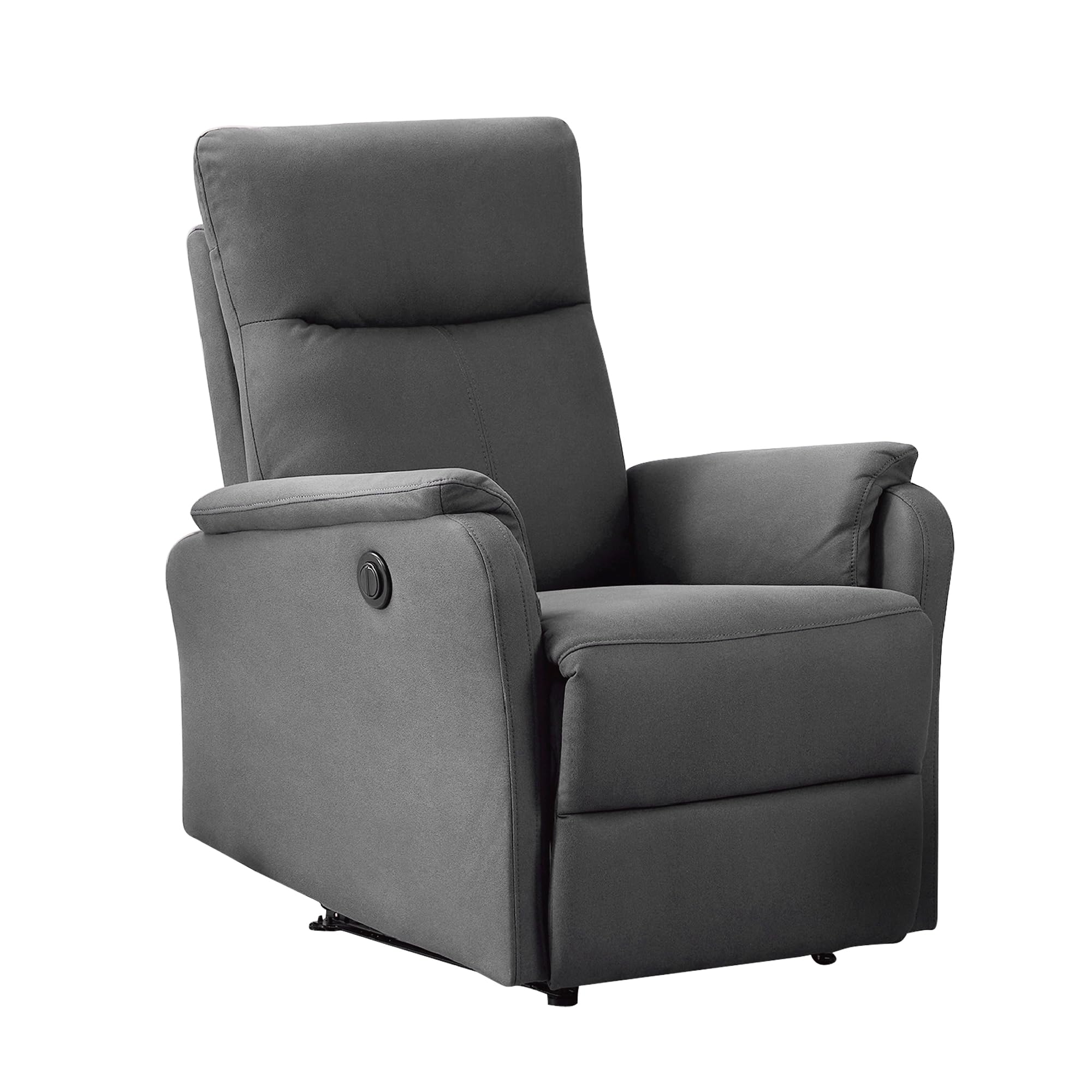 Z-hom Fauteuil de Relaxation - Fauteuil de Massage électrique réglable - Fauteuil Ergonomique pour Regarder la télévision, Travailler et Dormir - Gris
