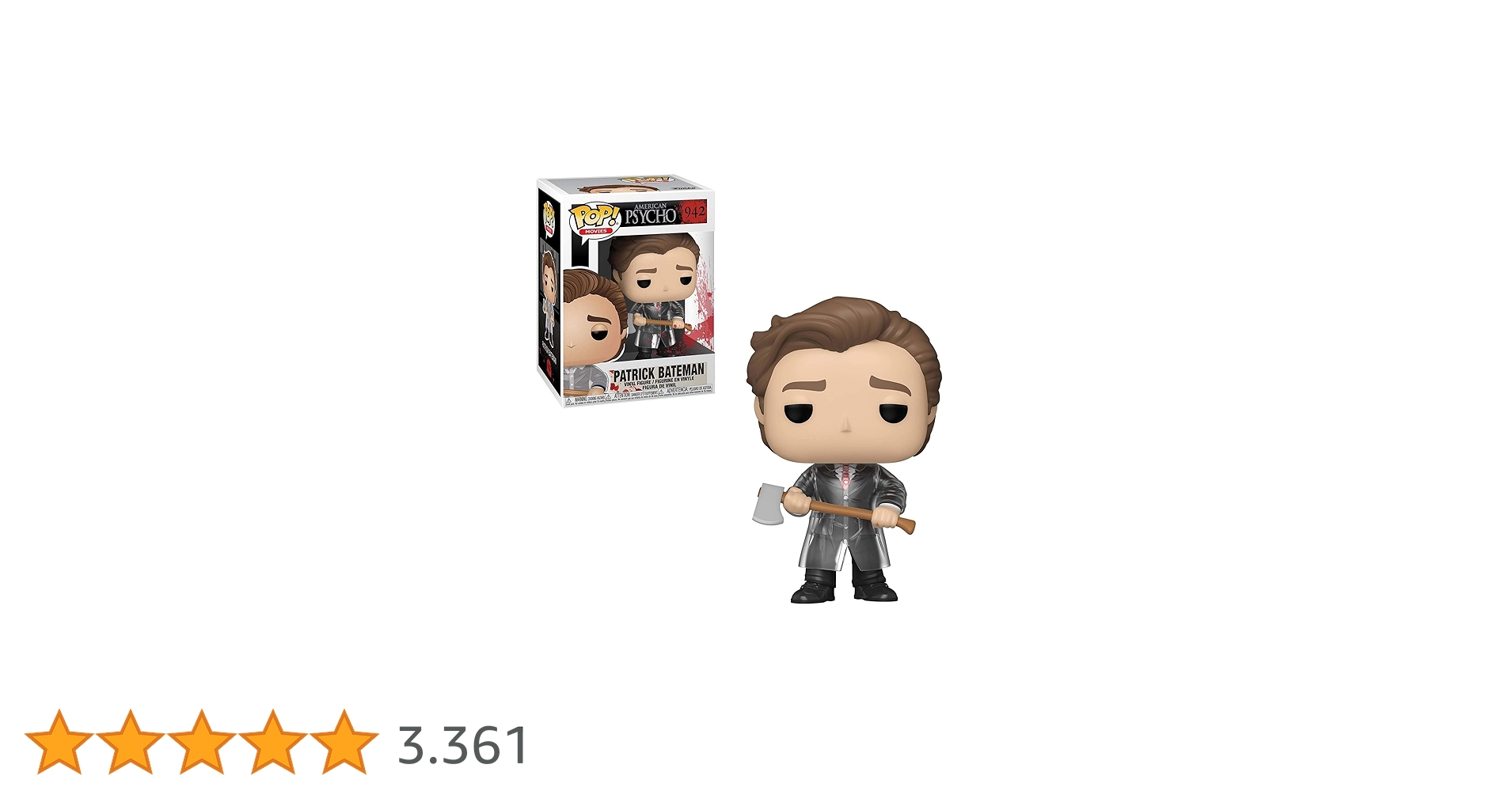 Pop! American Psycho (PSICOPATA Americano) - Patrick Bateman