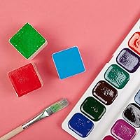 Vista 4 de Cubos de madera, bloques de madera pequeños de 12 pulgada, 300 bloques cuadrados de manualidades sin terminar para manualidades, bloques