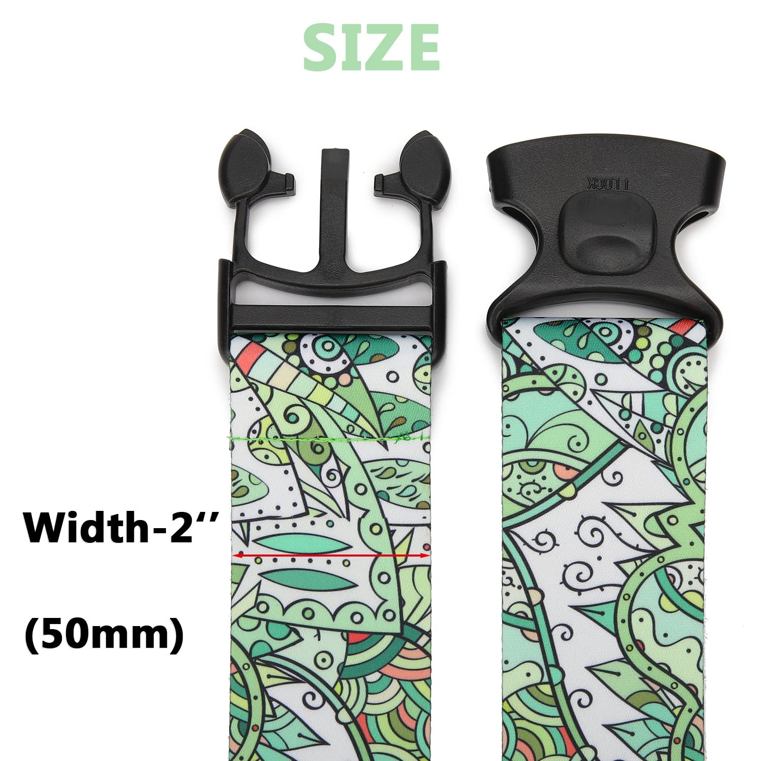 2 stuks kofferriem, kofferband, verstelbare, gepersonaliseerde bagageriem met afsluitbare gesp voor koffer, riem, reistas (gele plaid