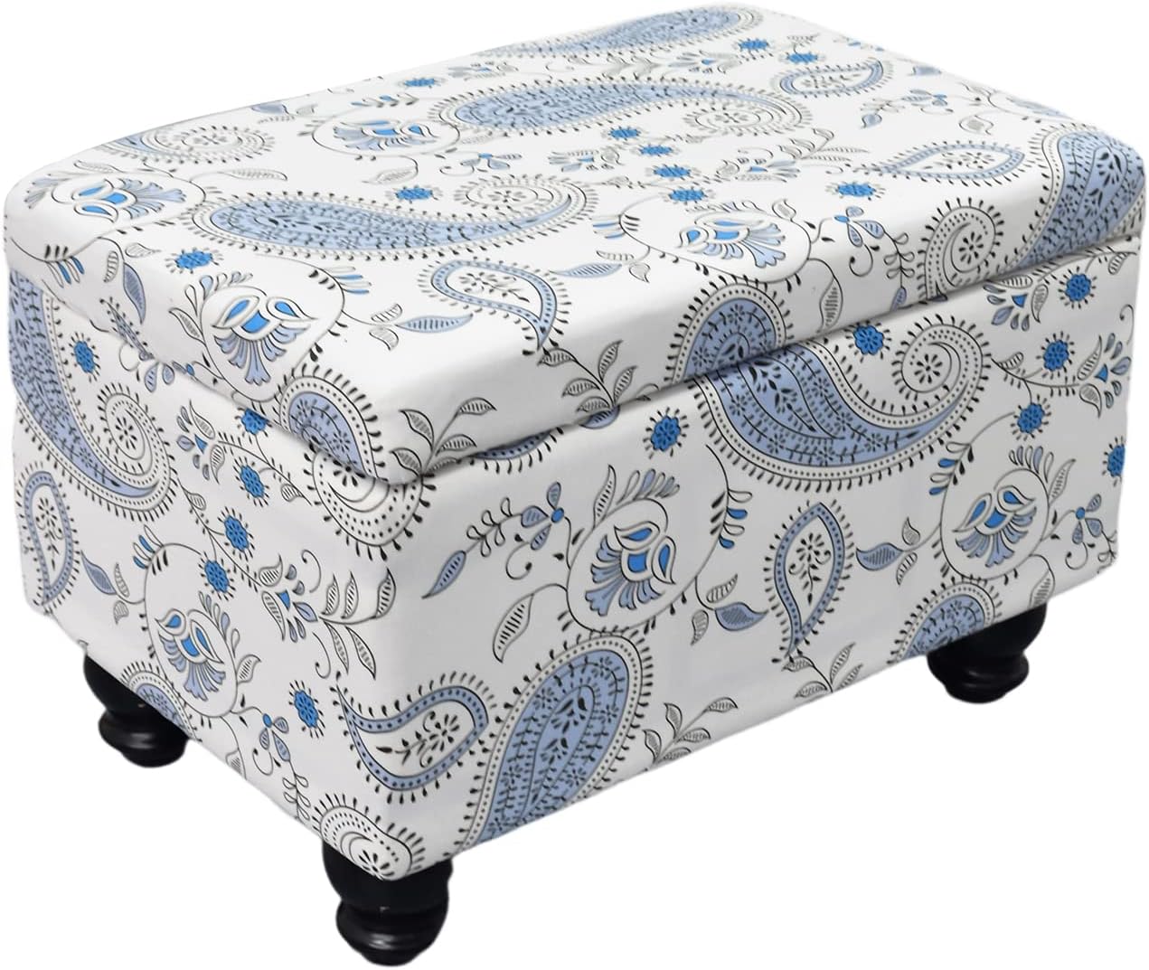 EcoAncheng Storage Ottoman Cover Rectangle Ottoman