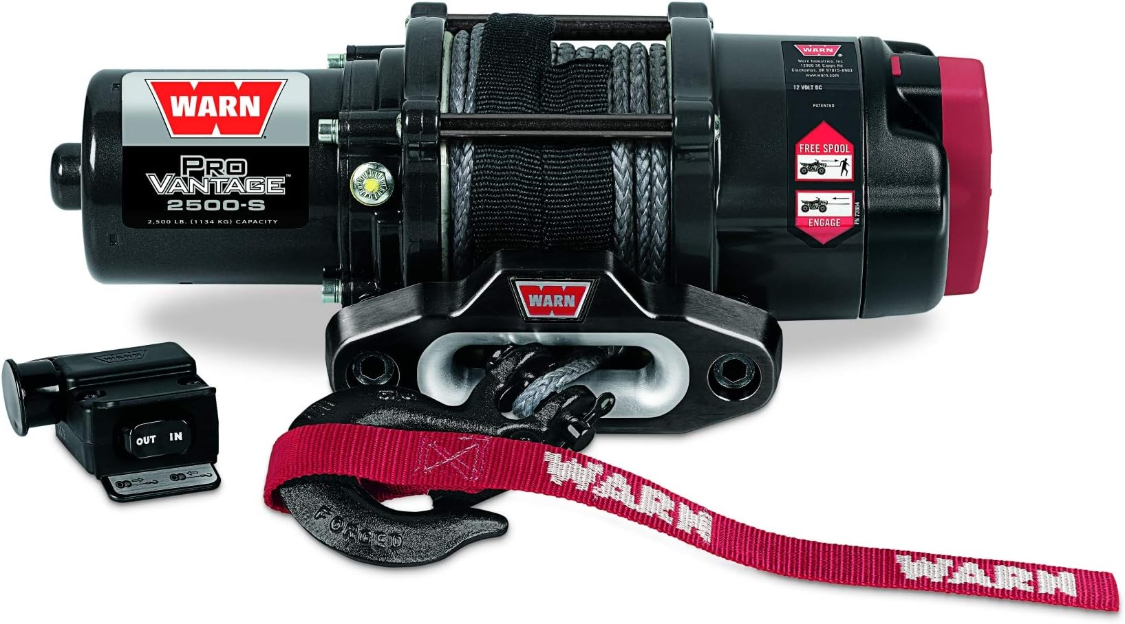 Warn 90251 ProVantage 2500-S Winch - 2500 lb. Capacity