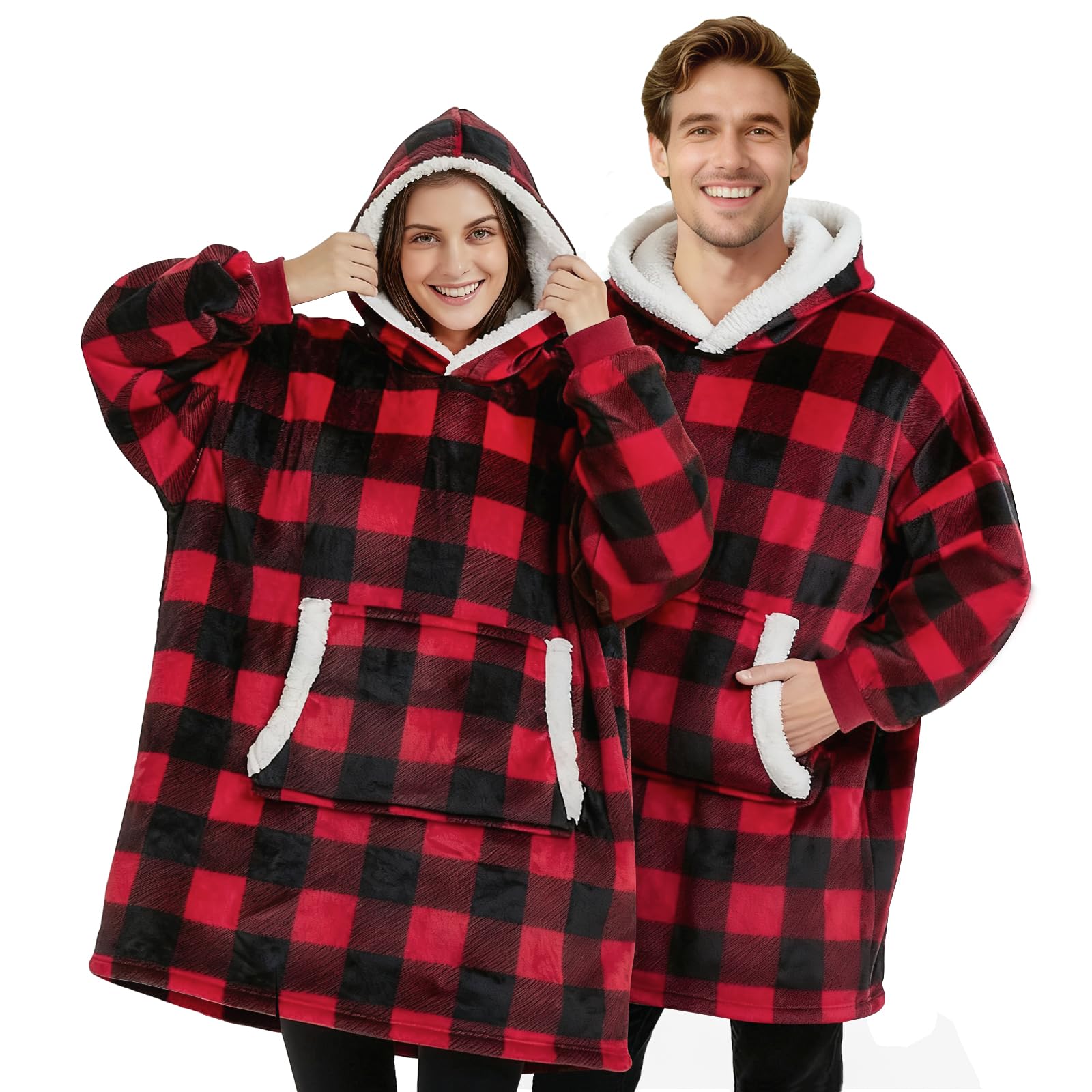 Couverture à Capuche - Sweat à Capuche Surdimensionné - Blanket à