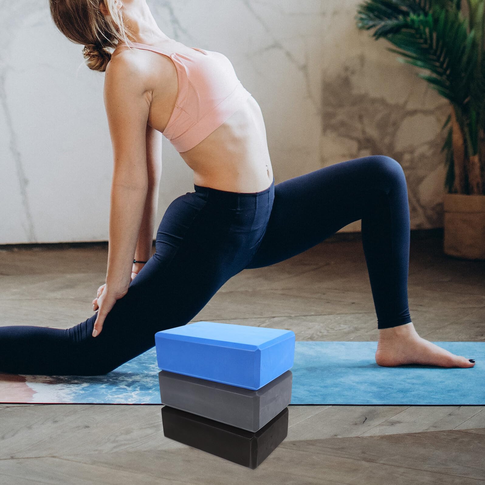 Mattoncino per Yoga in Eva ad Alta Densità 6 Pezzi