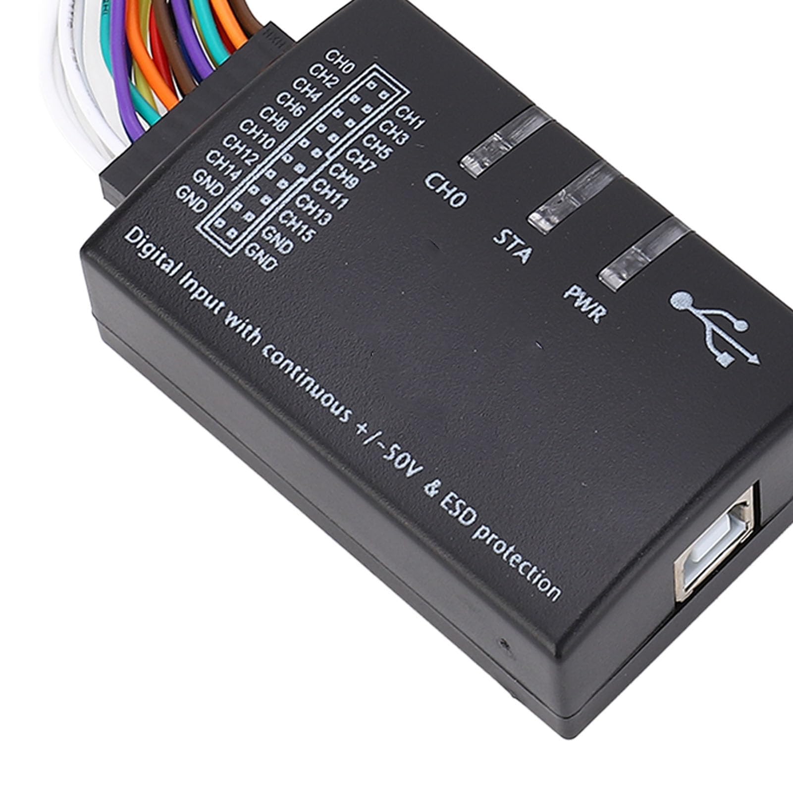 Analizador Lógico Dispositivo Analizador Lógico de 16 Canales Frecuencia de Muestreo de 100 M USB Compacto para