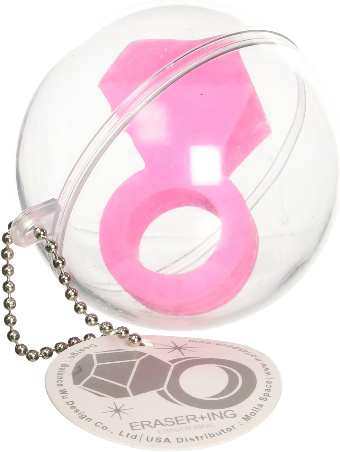 Balance Wu Design Eraser+ing Eraser, Pink