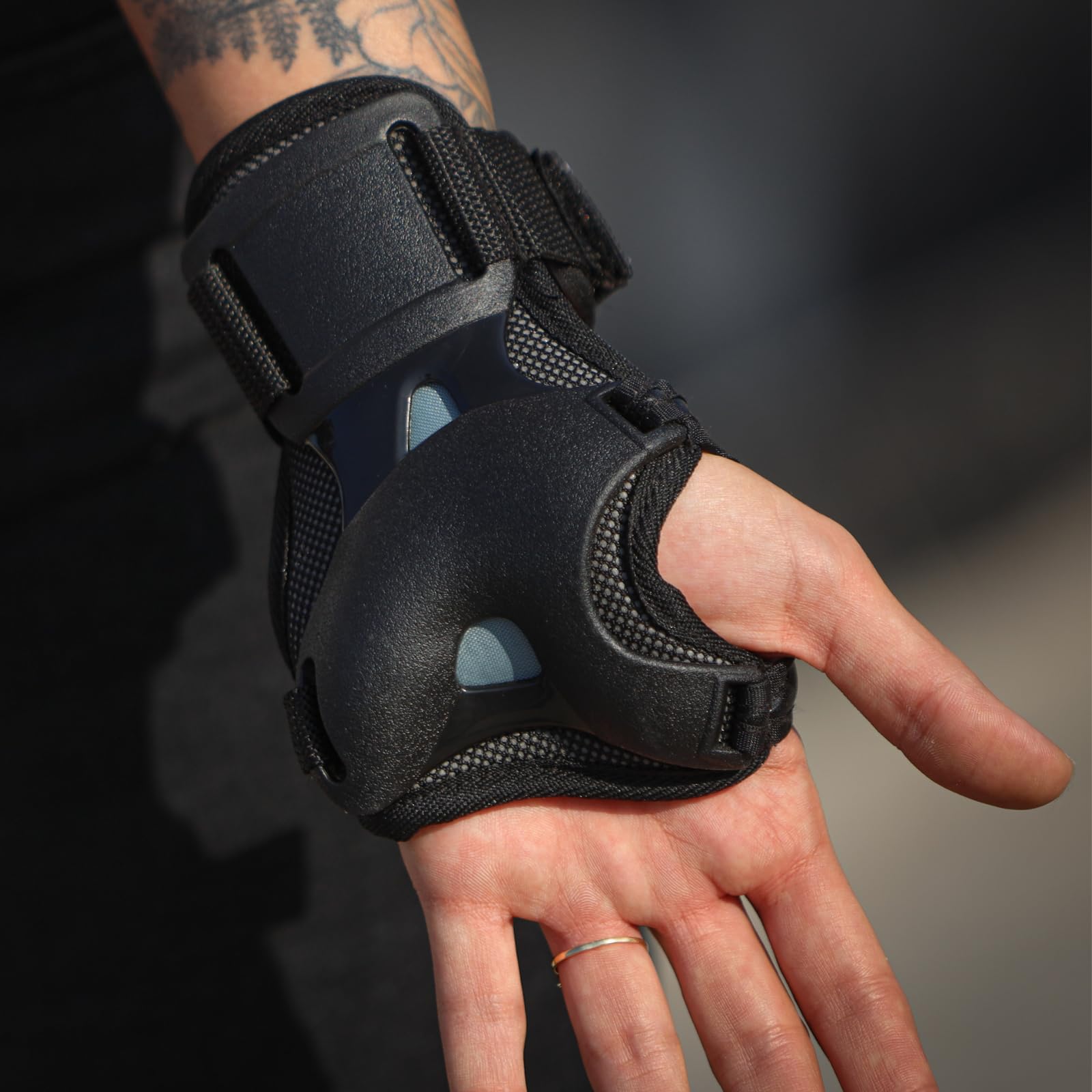 Rollerblade Skate Gear WRISTGUARD, zestaw ochraniaczy na nadgarstki, łyżworolki, dla dorosłych, uniseks, kolor czarny