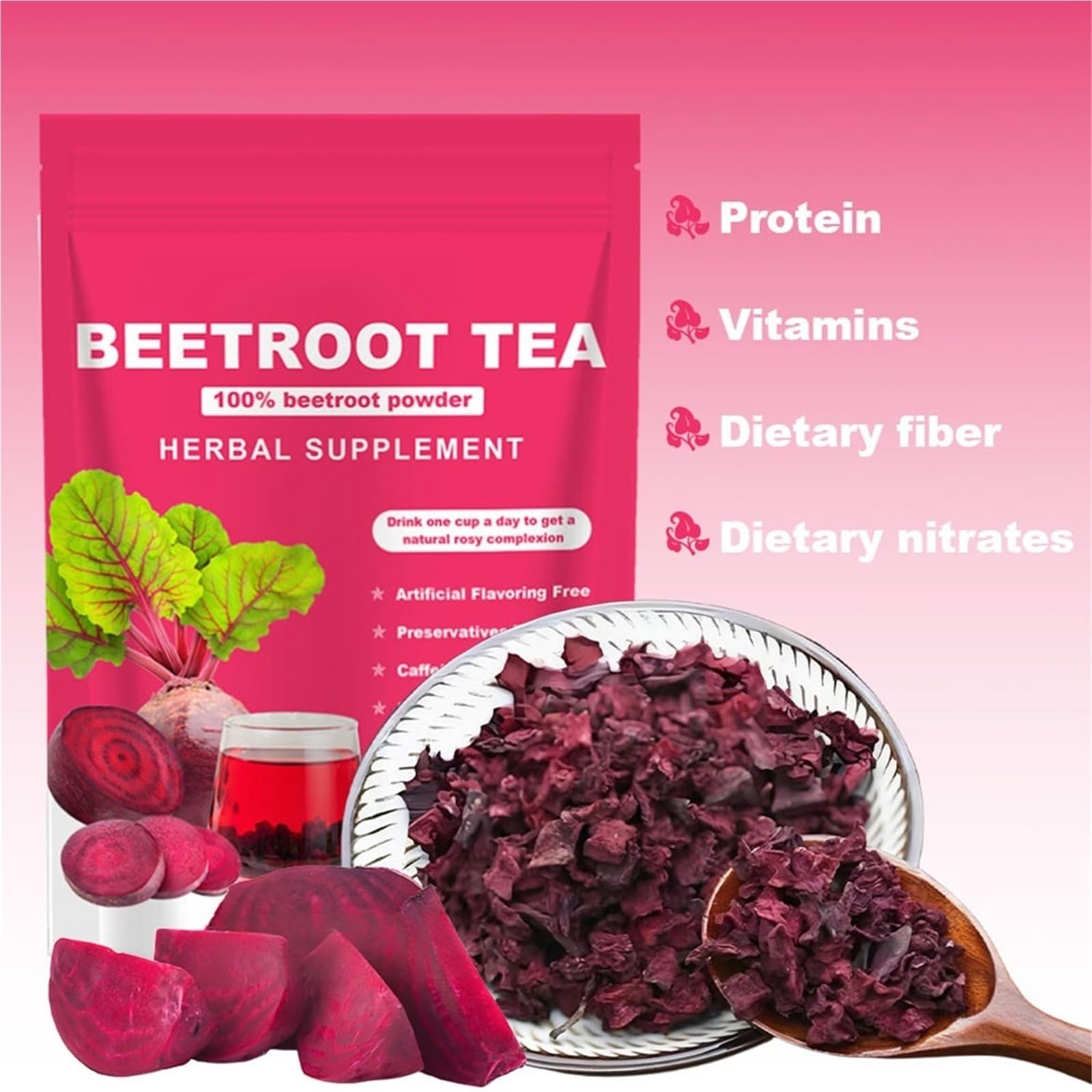 Tisane Naturelle Aux Herbes Et Légumes - Infusion Pure, Sans Additifs Et Sans Caféine(3PCS)