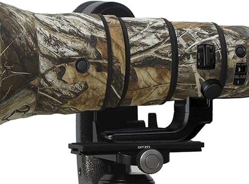 Miniatura 3 de Rolanpro Impermeable lente camuflaje capa para Nikon NIKKOR Z 15.748 in F2.8 TC VR S - camuflaje cubierta de lluvia lente manga protectora fácil