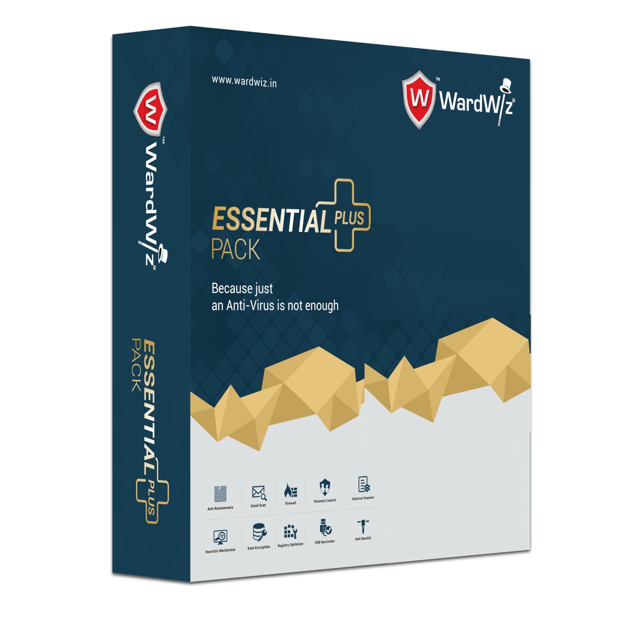 WardWiz Essential Plus Antivirus for Windows (Email/Virtual Delivery in 1 Hour) | 1 User | 1 Year | Full Digital Security Suite | Firewall, Browser Security, Parental Control | Optimize System & Validity 1 year-image-38