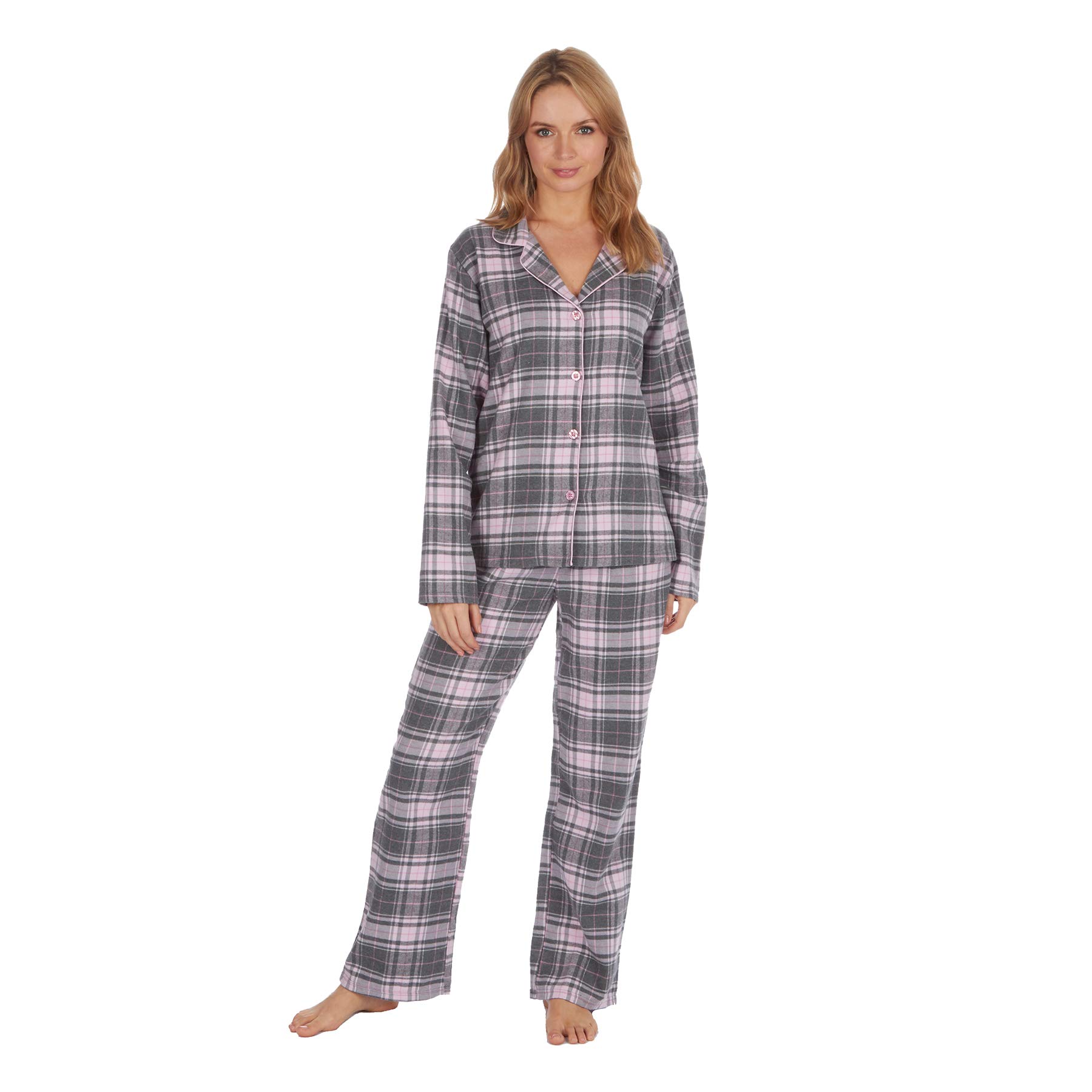 Ladies Forever Dreaming Cotton Blend Flannel Jersey Pyjama Set Pj Loungewear Buy Online In Martinique At Martinique Desertcart Com Productid 192654323
