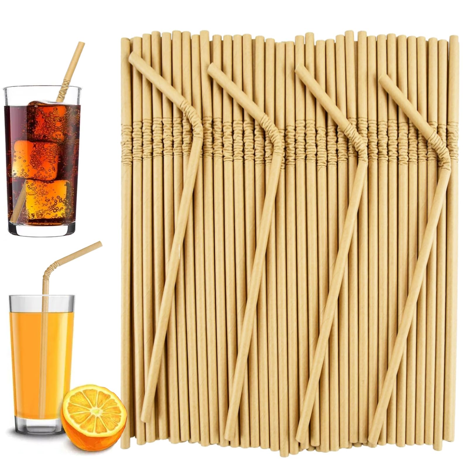 Pailles en papier biodégradables parfaites pour décorer vos tables de mariage et anniversaires