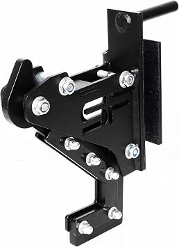 Signature Fitness Fitvids SF-3 1 500 Pound Capacity 3 x 3 Power Cage Squat Rack Monolift Attachments Black