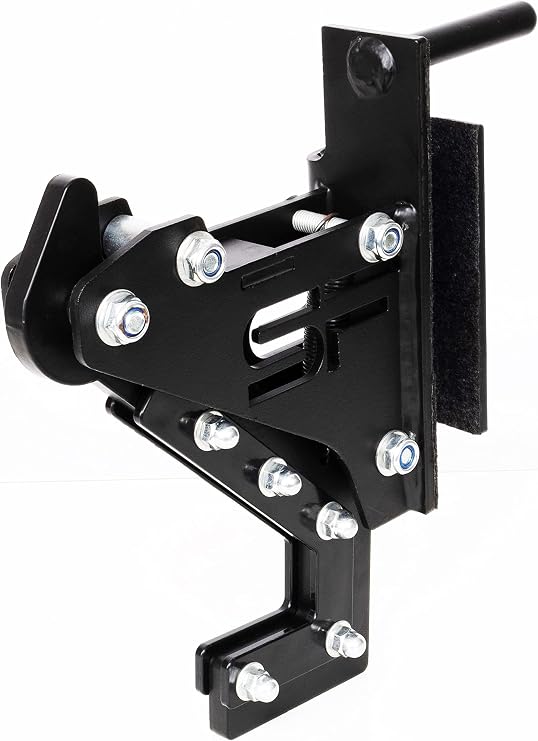Signature Fitness Fitvids SF-3 1 500 Pound Capacity 3 x 3 Power Cage Squat Rack Monolift Attachments Black