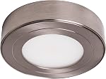 Armacost Lighting 213411 Warm White Purevue Dimmable Led Puck Light | Dimmable, Under Cabinet, 2.75 Inch Diameter, Hardwired, Low Voltage, Warm White Light