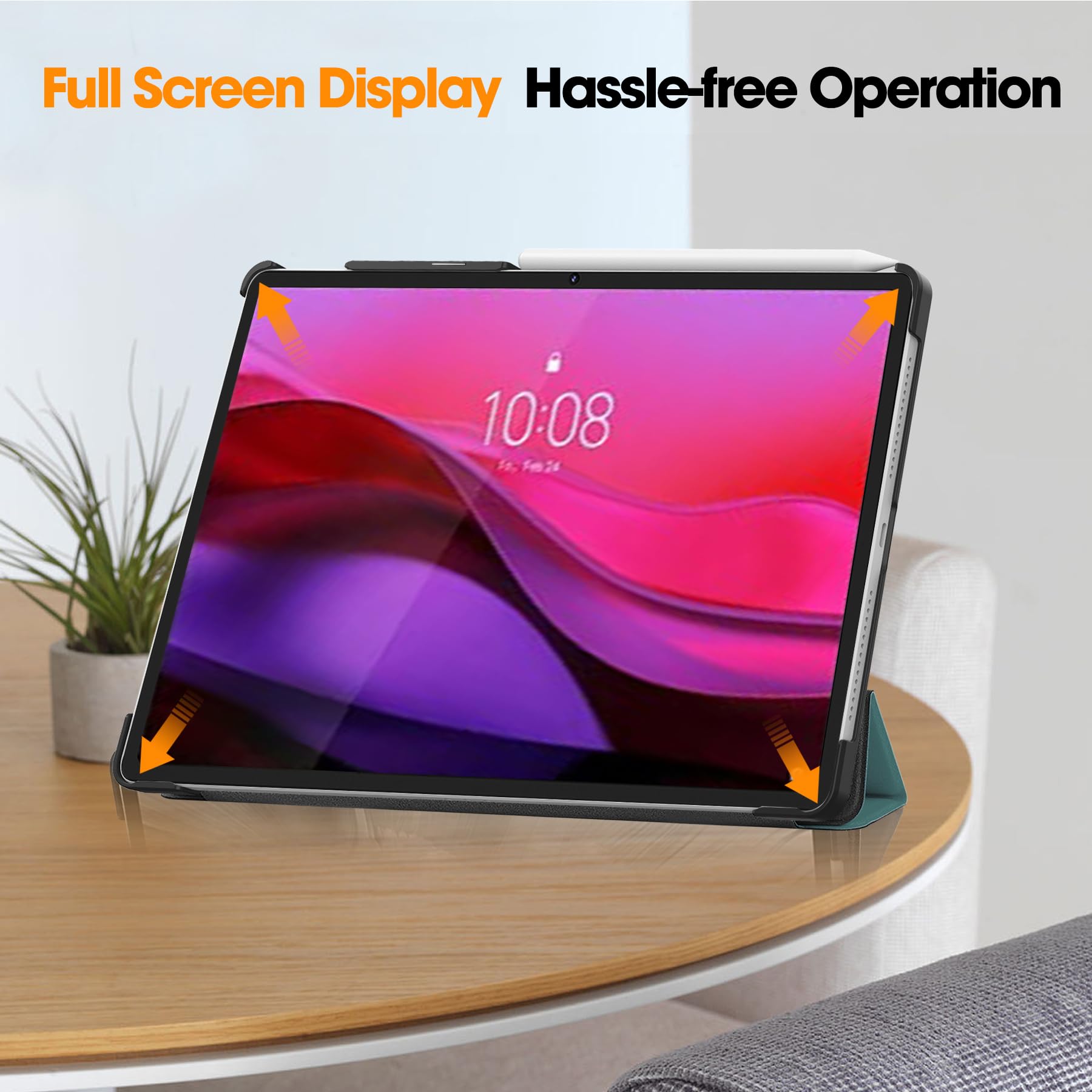 Amazon.co.jp: Lenovo YOGA Tab Plus/YOGA Pad Pro 12.7インチ用 PU 