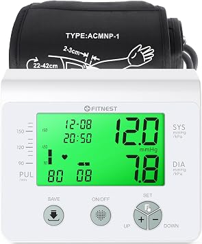 Blood Pressure Monitor, Upper Arm BP Monitor, Automatic Digital BP Machine