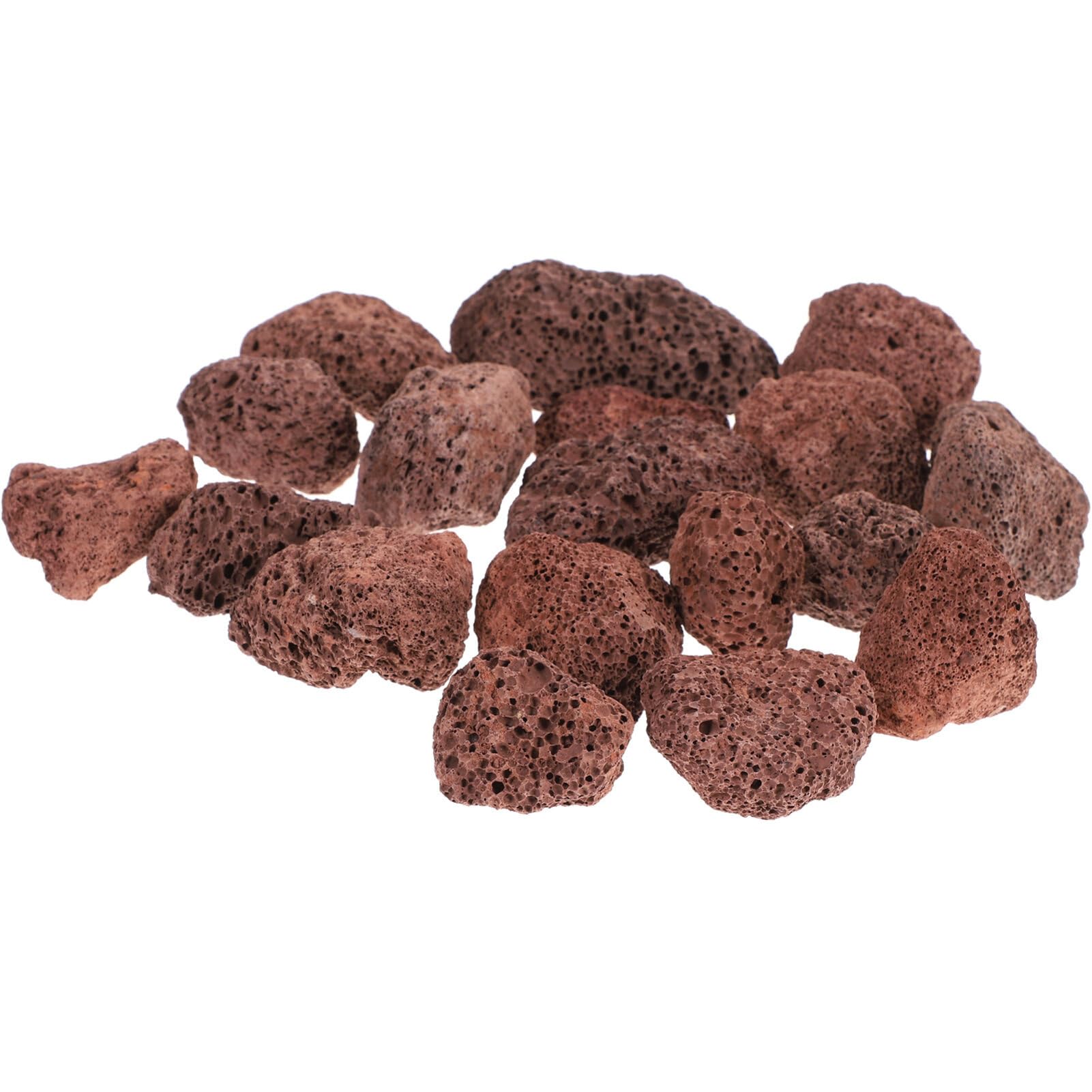 iplusmile Pierre De Lave Volcanique pour Aquarium 6X6X6 Cm Roche Volcanique Naturelle pour Filtration Et Décoration De Réservoir d'eau Douce Et Marine Support De Filtre Et Substrat Aquarium