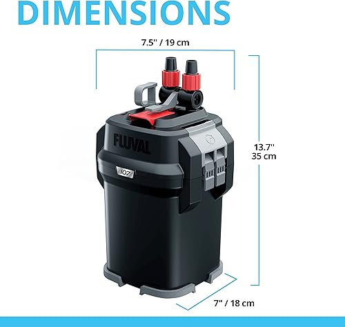 Miniatura 7 de Fluval 107 Perfomance - Filtro para tanque