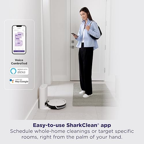 Miniatura 9 de Shark Navigator AV2110S - Aspiradora robot con base autovaciante de 30 días sin bolsa, potente succión, navegación SmartPath, cepillo autolimpiante,