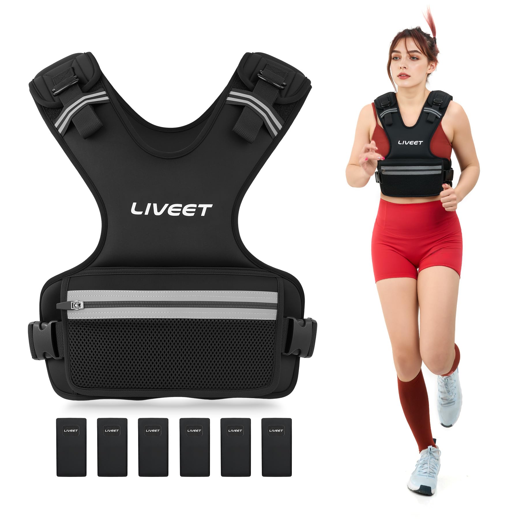 LIVEET Weighted Vest