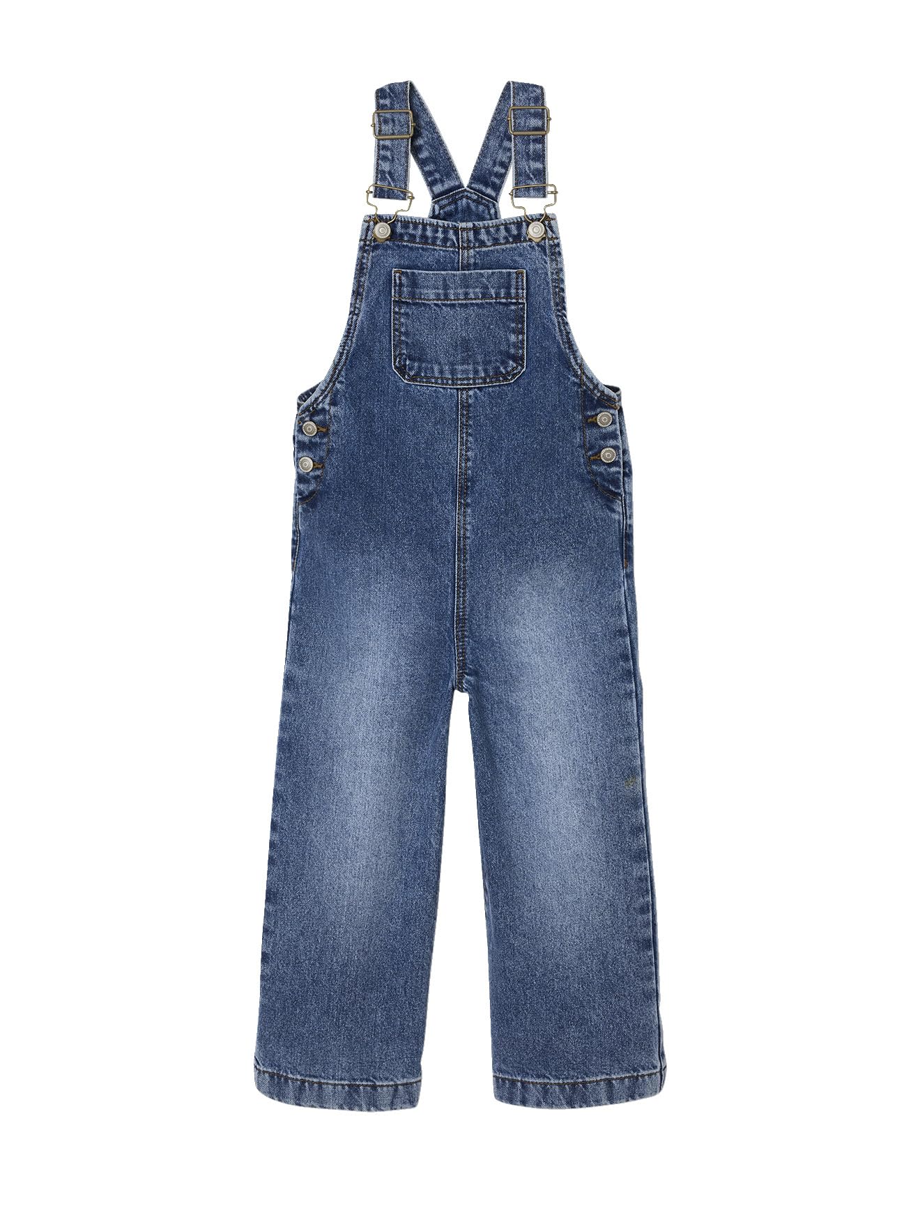 VERTBAUDET Salopette fille large en denim