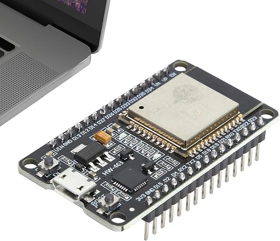 ESP32 Board | 2.4Hz Dual-Core Microcontroller Processor - 30 Pin ESP32 Development Board with Dual-Mode Microcontroller Processor and Low Power Consumption by Sakmura