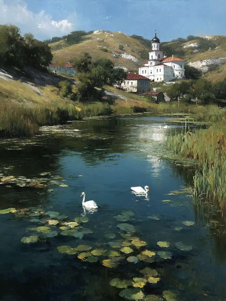Puzzle de 3000 para Adultos, Cisne Blanco De Loto, Clásicos YHPGL7-303