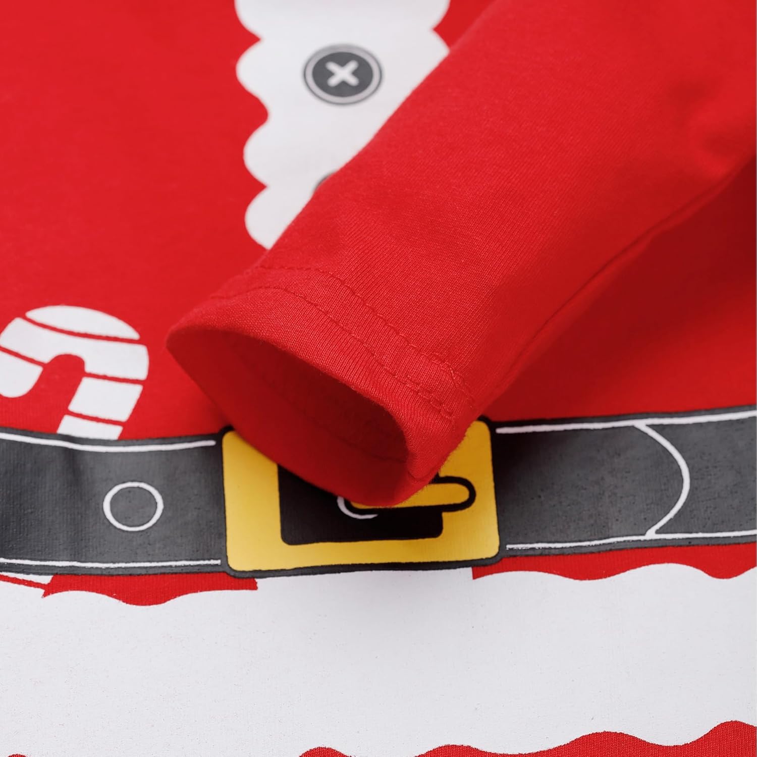 RETSUGO Newborn Baby 1st Christmas Outfit Elf Snowman Christmas Tree Romper 3pcs Set for Baby 0-24months - Image 4