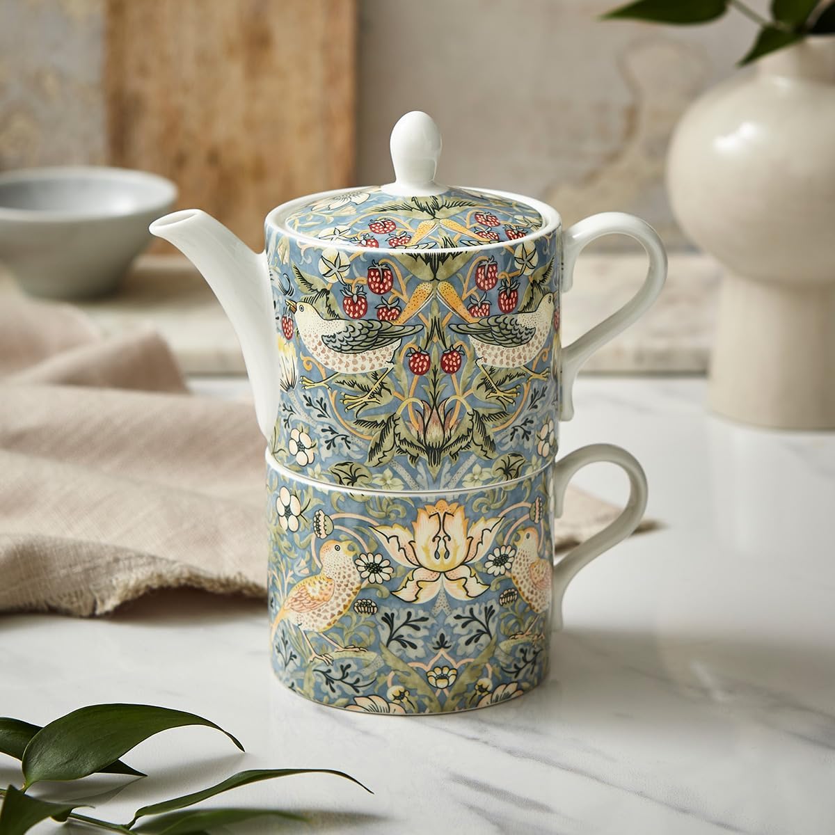 Morris & co MCO8846-XG Spode Porcelain Tea for One Set