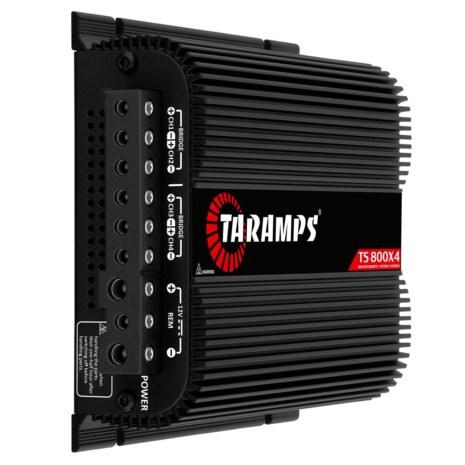 Amazon.co.jp: Taramps TS 800x4 2オーム ブラック マルチチャンネル