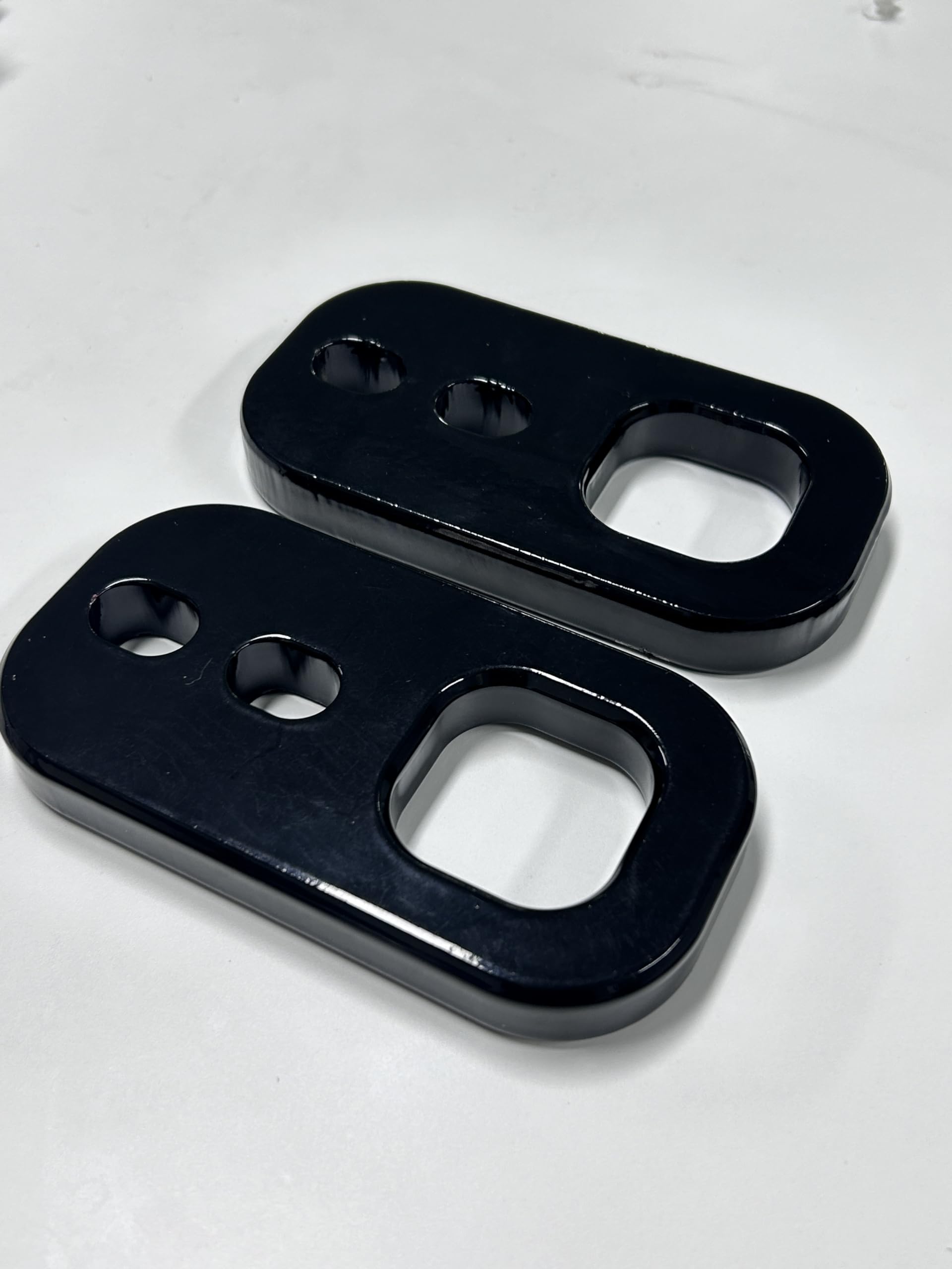 Fits for Toyota Tacoma Front Tow Hooks, Recovery Points, Black, 2024-2025 Models