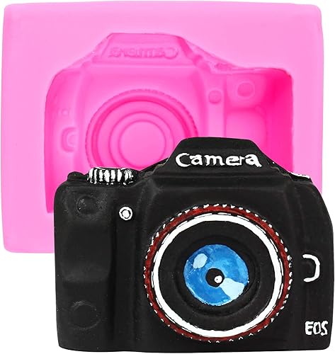 Molde de silicona para pastel de cámara grande 3D