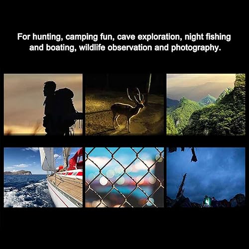 Miniatura 8 de Gafas de noche 4K prismáticos nocturnos infrarrojos digitales HD 5X Zoom Night Thermal Alcance para adultos que cazan en 100 de oscuridad video