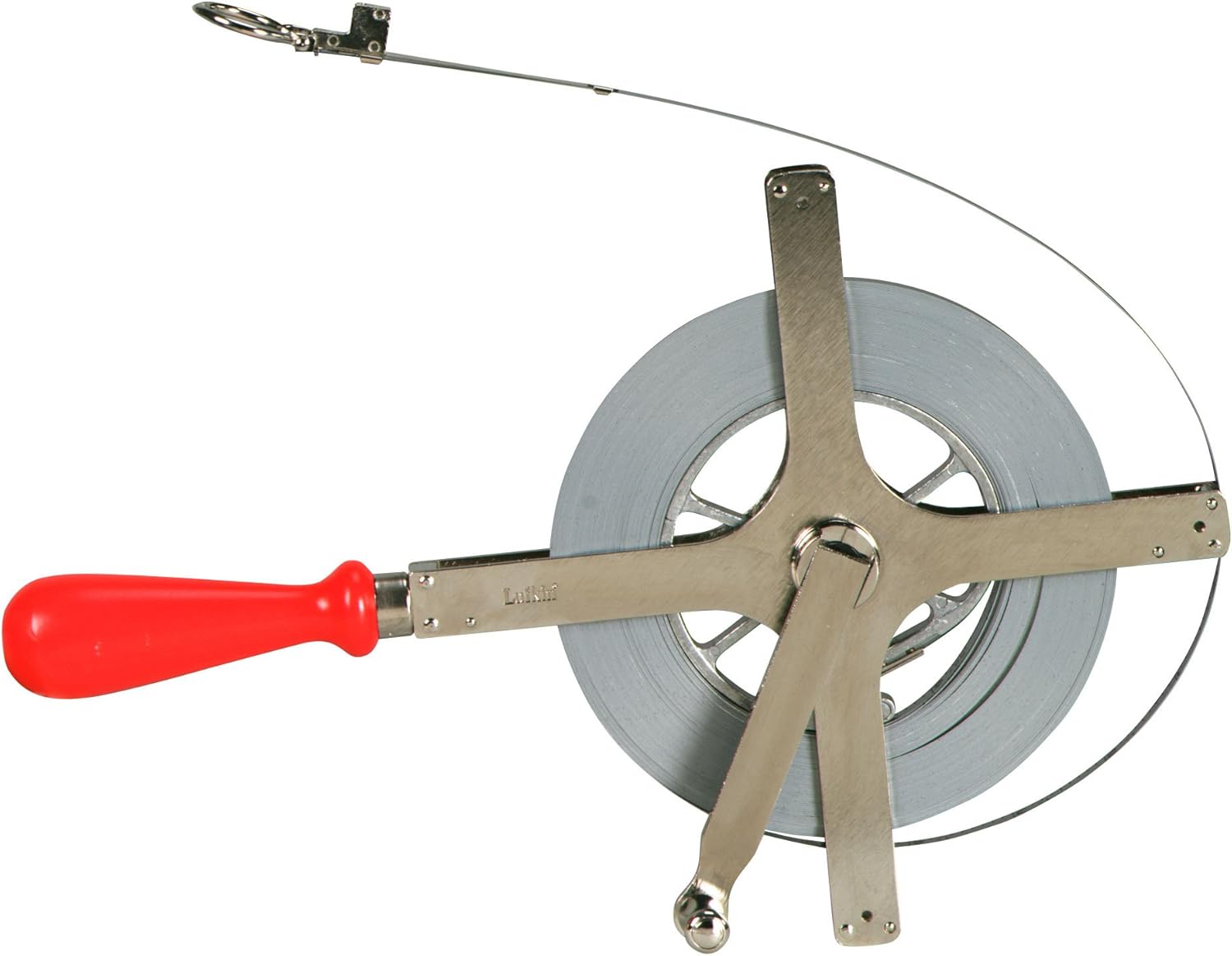 Lufkin C2276D 1/4-Inch x 100-Foot Derrick Chrome Clad Tape