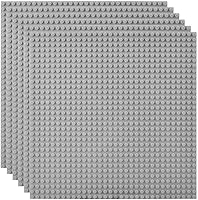 Vista 13 de Lekebaby Placas base clásicas para construcción de ladrillos de construcción, 100% compatibles con las principales marcas de placas base de 10 x 10