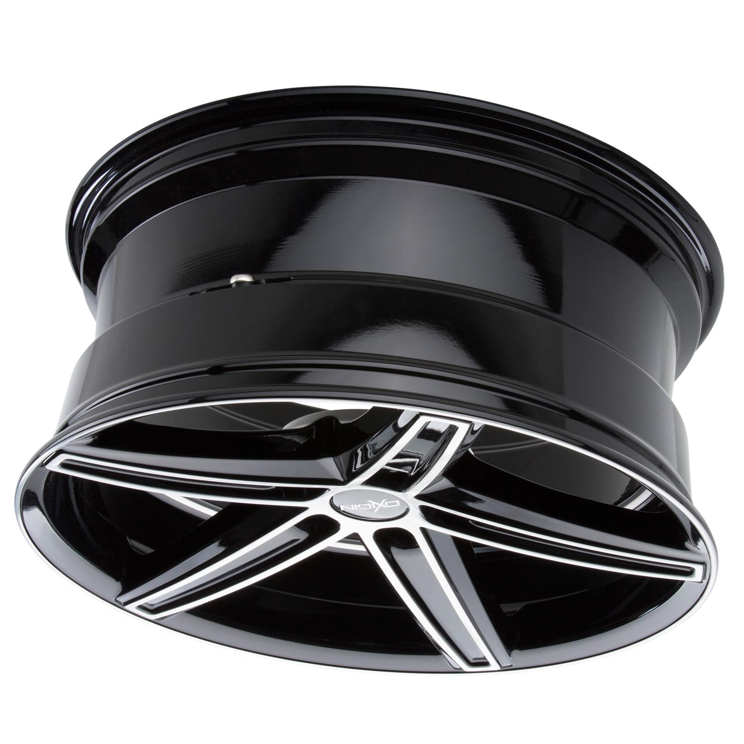OXIGIN 18 Concave black full polish 8,5x19 ET23 5.00x112.00 Hub Bore 66,60 mm - felgi aluminiowe